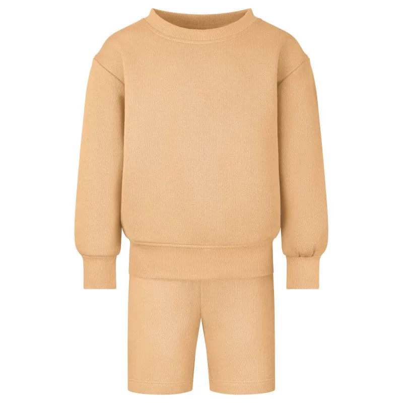 Come Rain or Shine British Summer Sweater & Shorts set