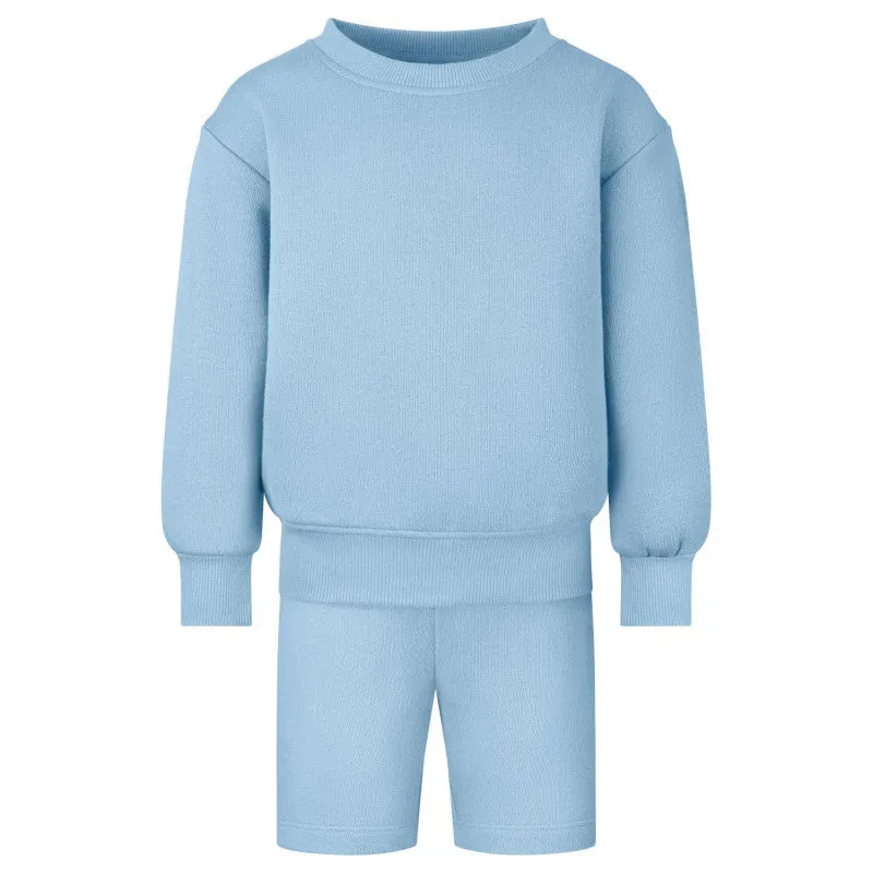 Come Rain or Shine British Summer Sweater & Shorts set