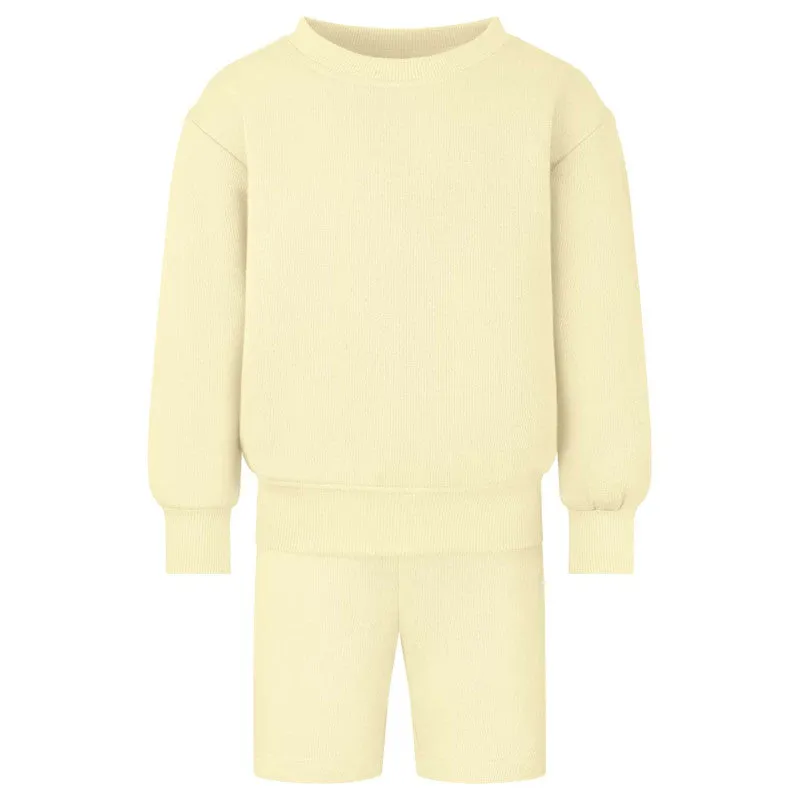 Come Rain or Shine British Summer Sweater & Shorts set