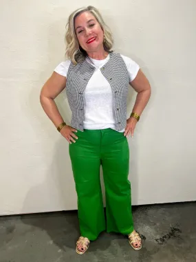 Fling High-Waisted Pants - Green
