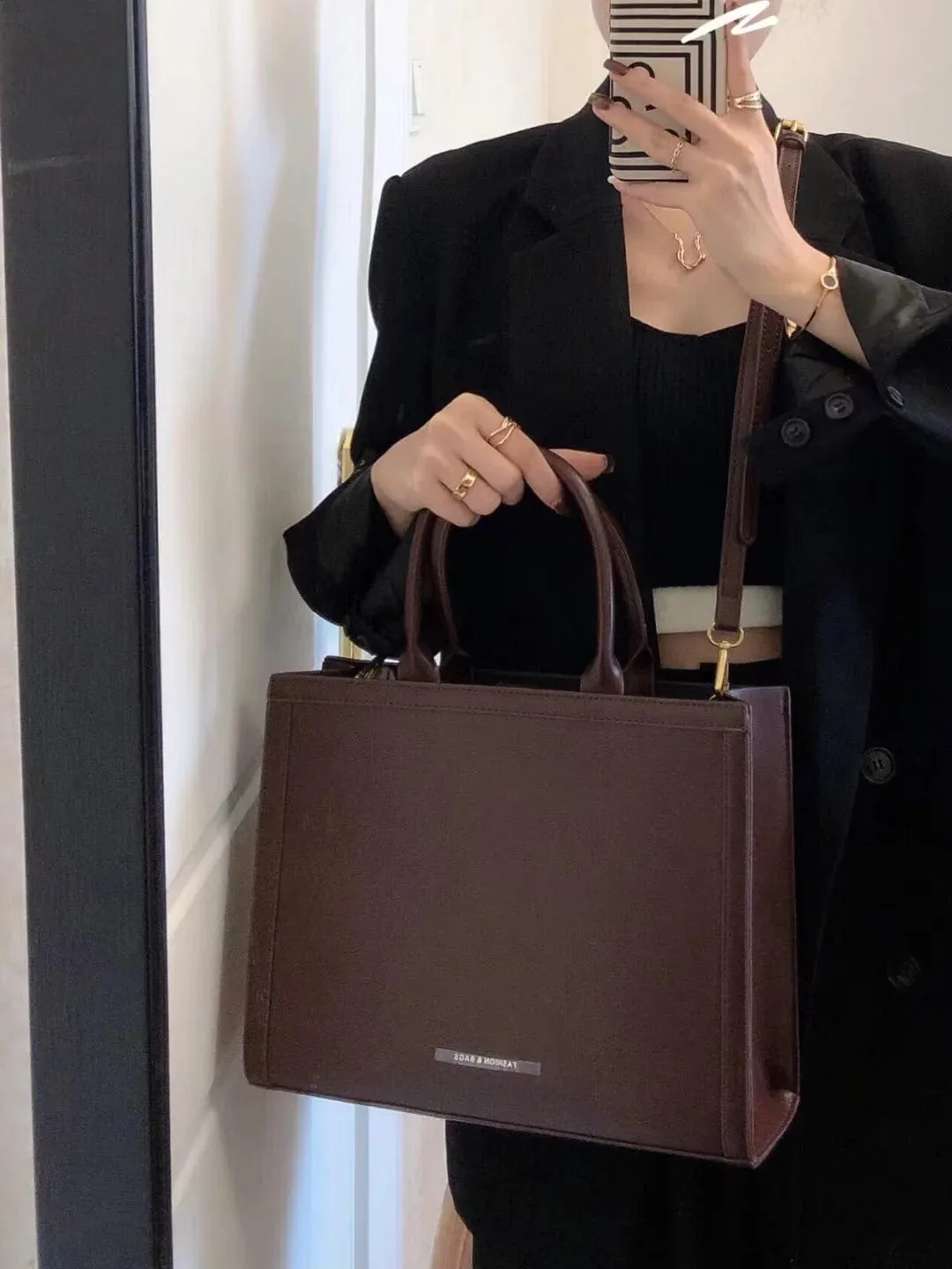 Functional Fashion Korean Tote