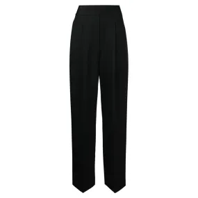 High Waisted Trouser With Logo Waistband