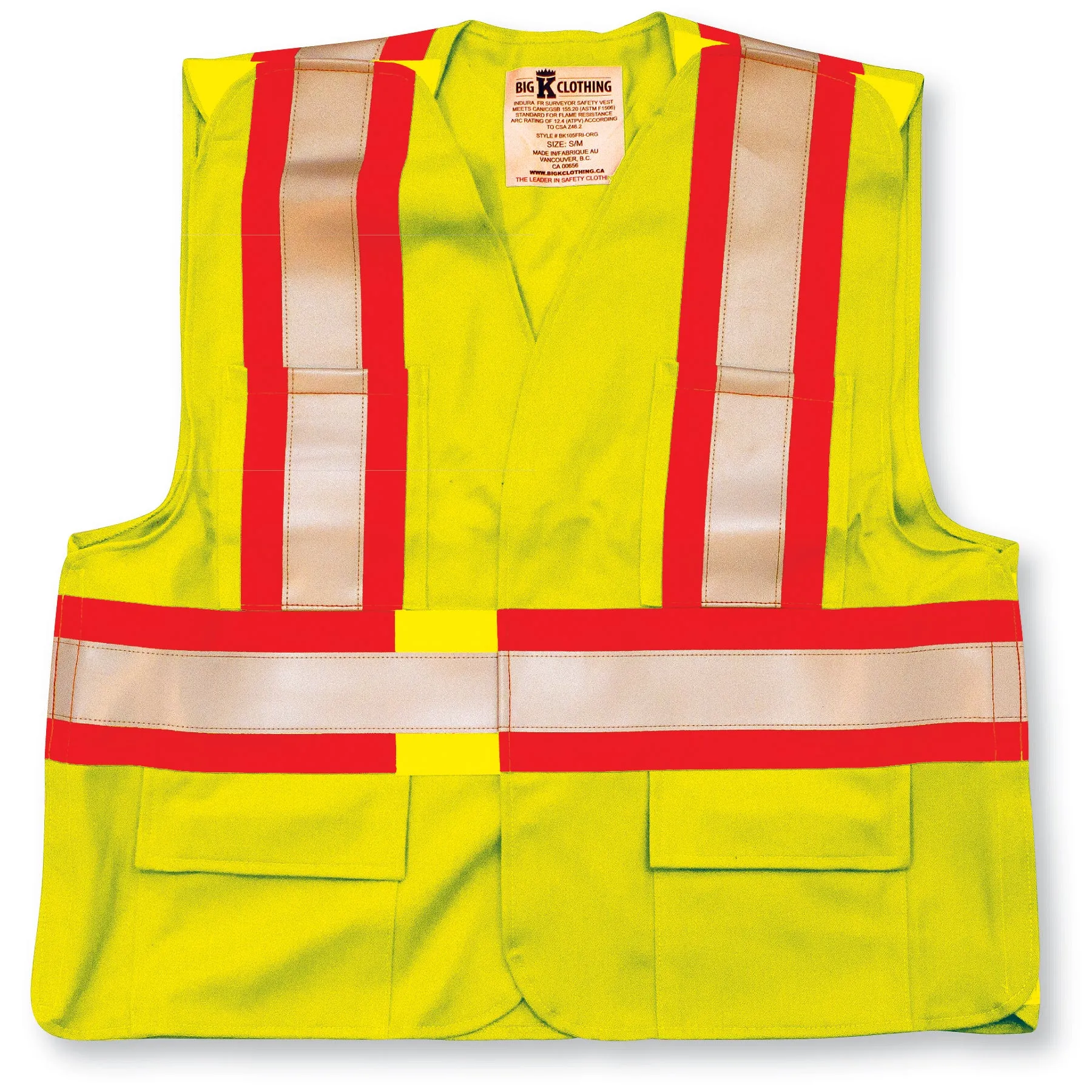 Indura Ultrasoft Surveyor Safety Vest - Style #105FRT
