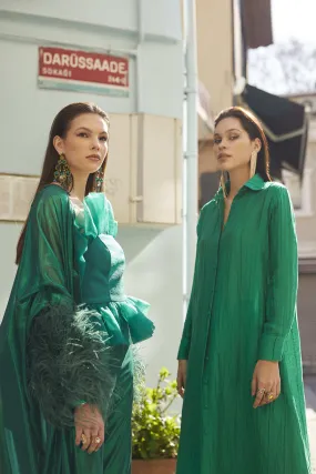 Ipek Pants in Emerald