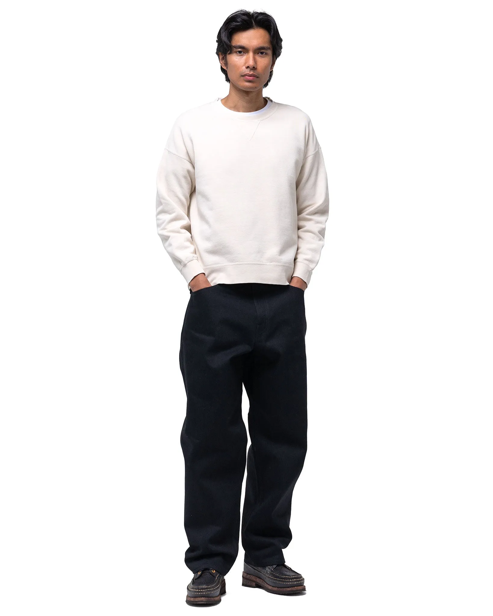 Jumbo SB Sweat L/S Damaged Ivory