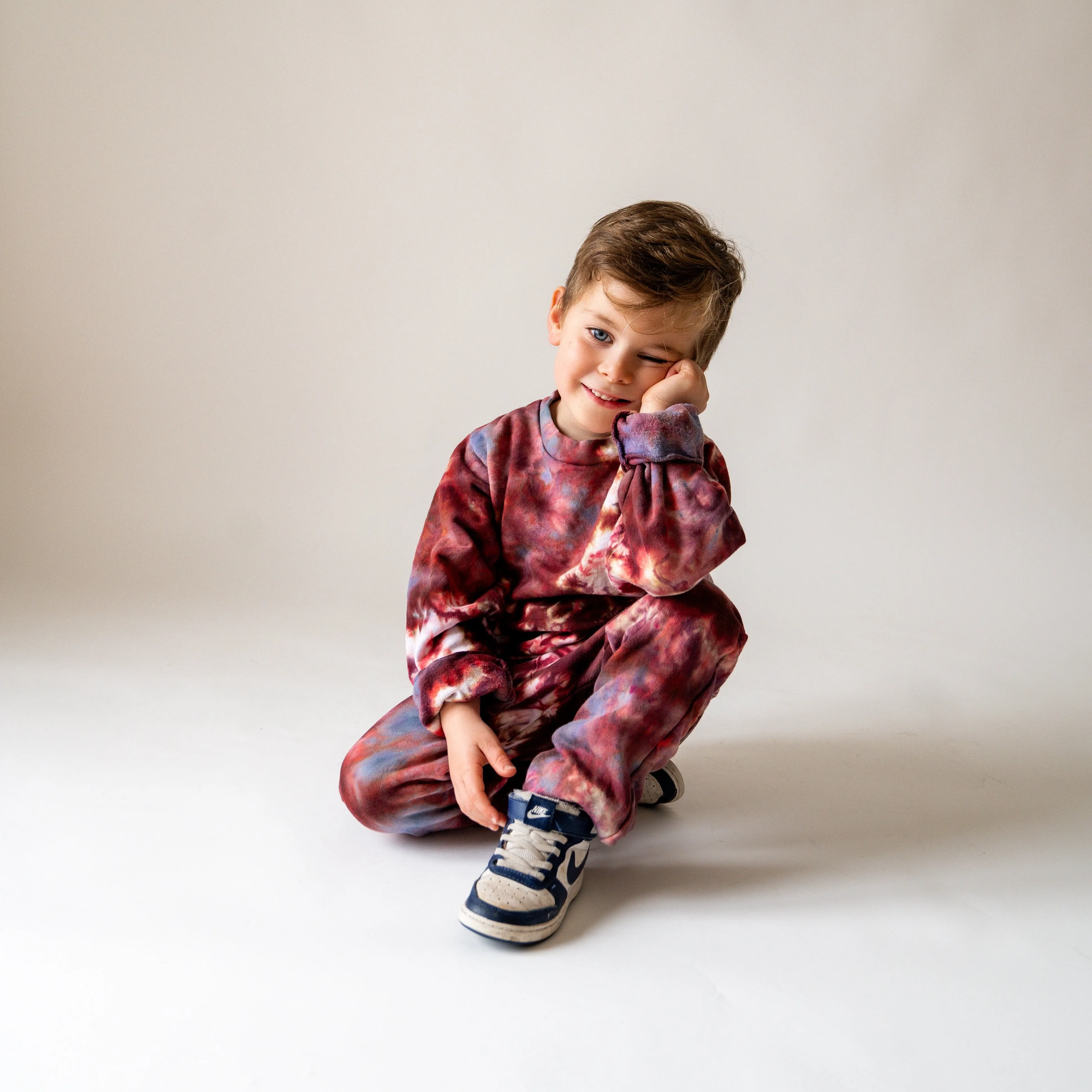 Kid's Tie-Dye Matching Sets