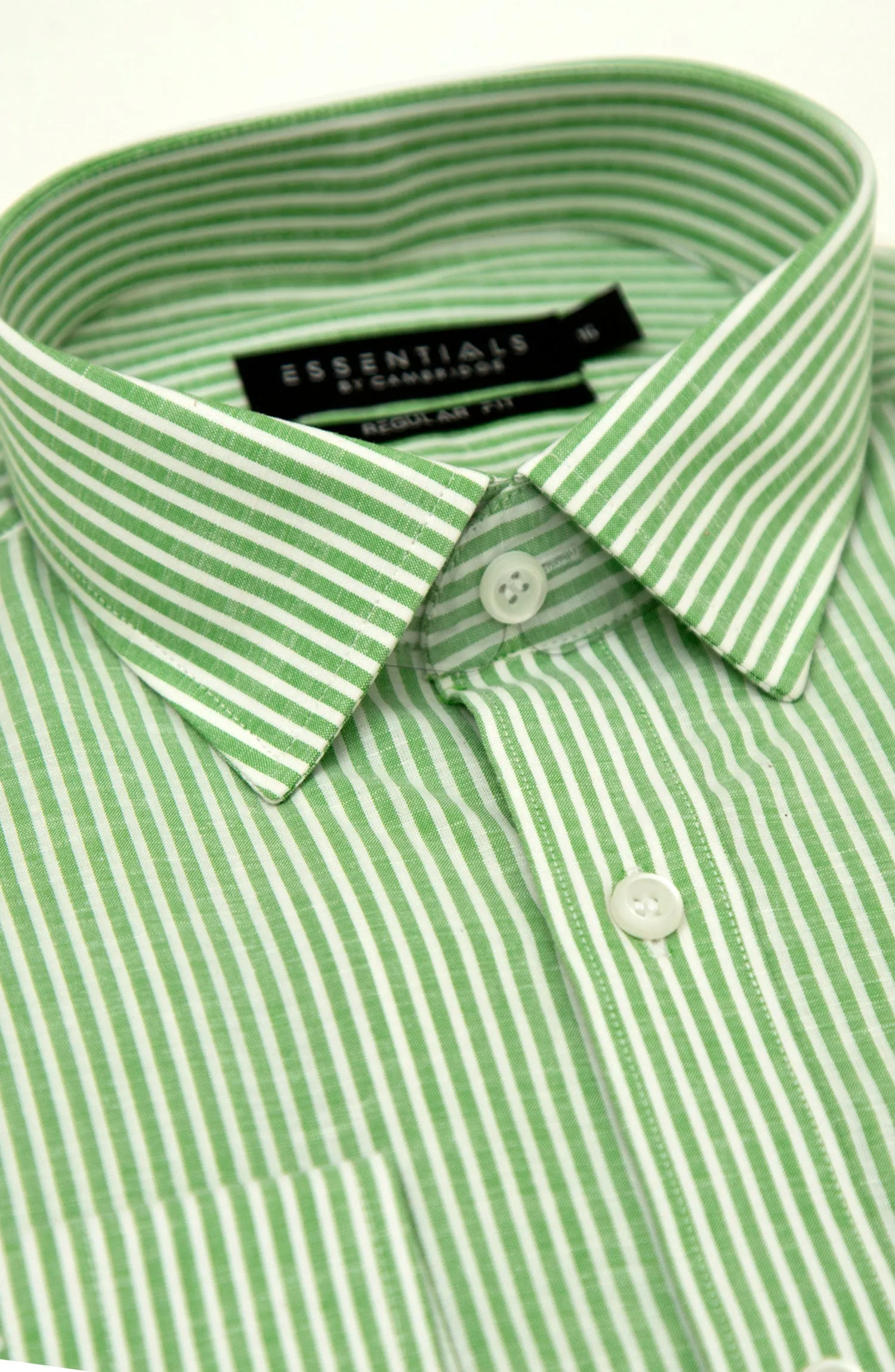 Light Green Chalk Stripes