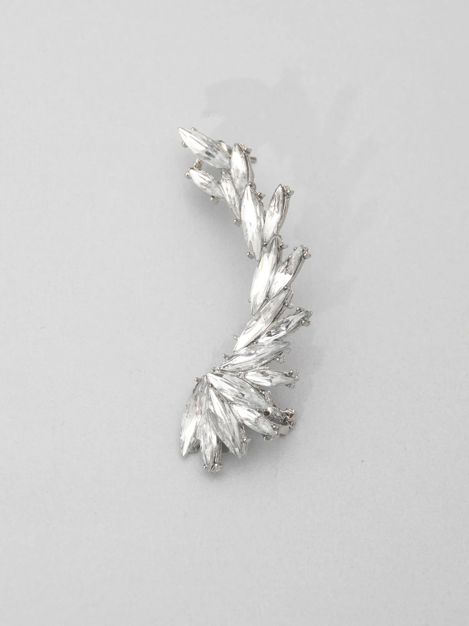 Radiant American Diamond Dual-Tone Ear Cuff