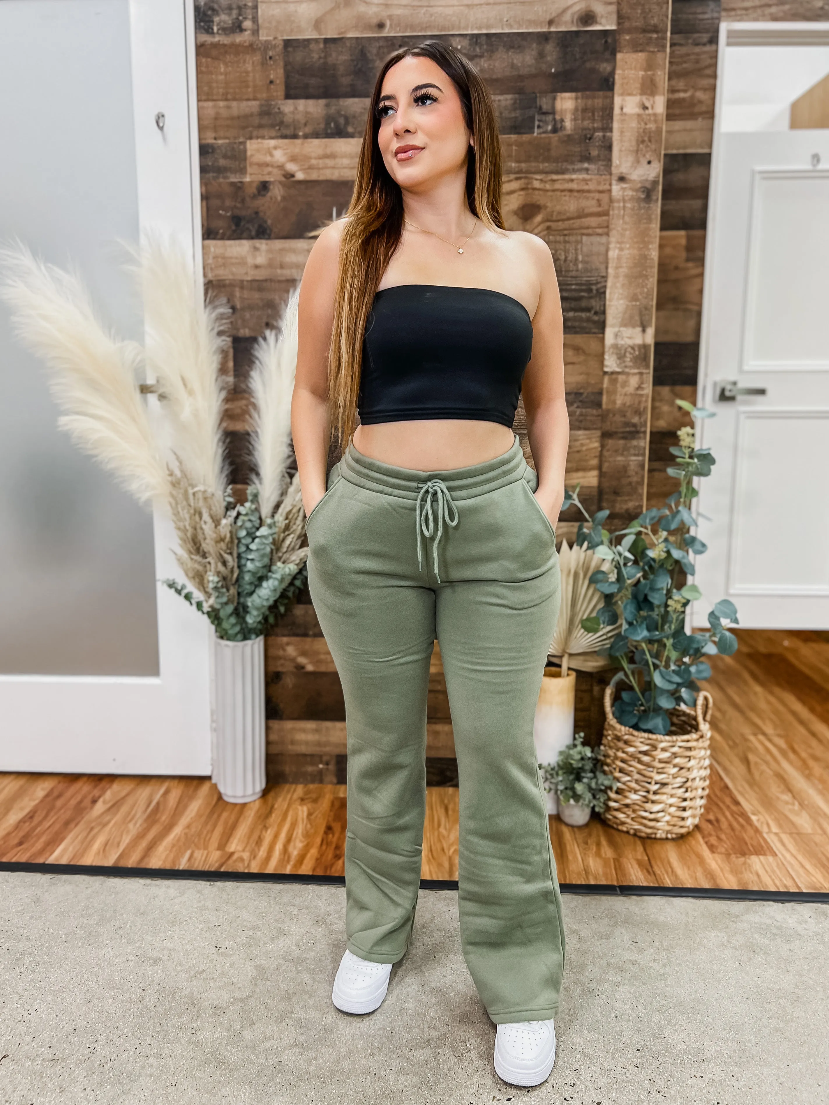 RESTOCK! Cozy Lounge Flared Pants