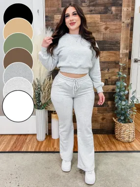 RESTOCK! Cozy Lounge Flared Pants