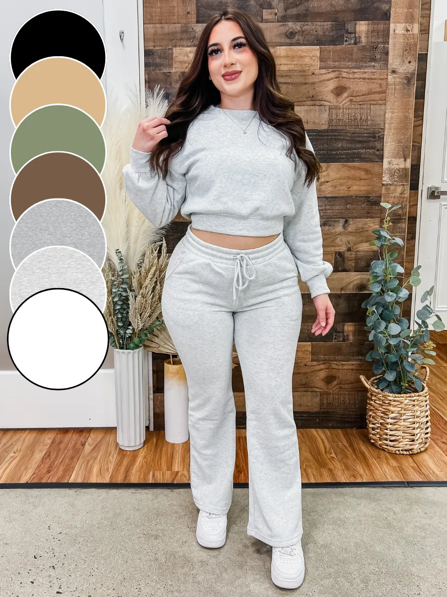 RESTOCK! Cozy Lounge Flared Pants