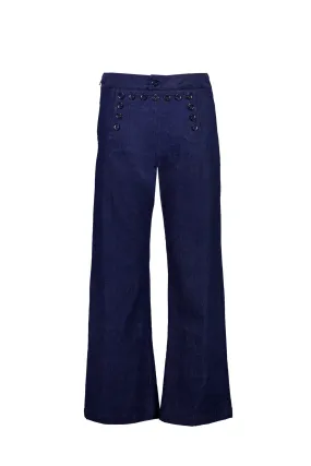 Sailor Pants, Blue Denim