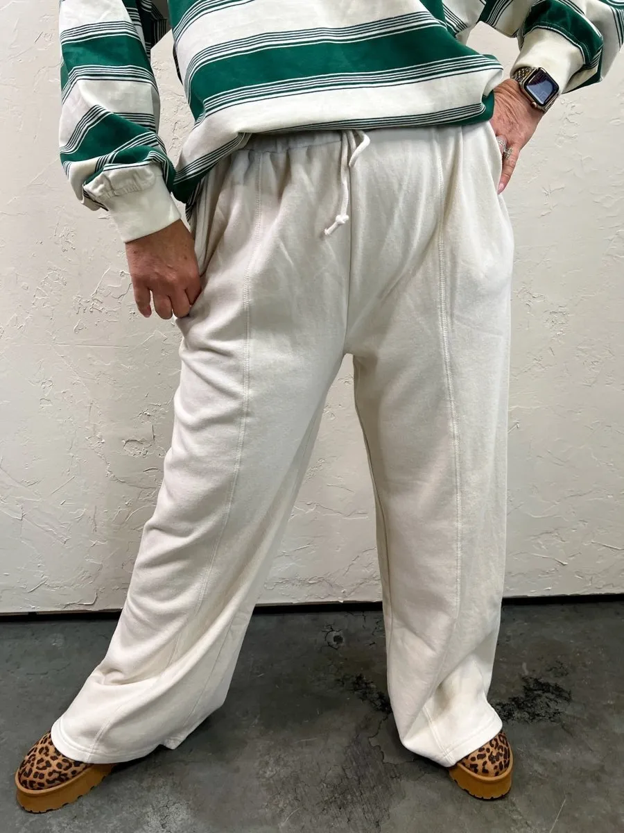 Saturday Drawstring Sweat - Alpaca