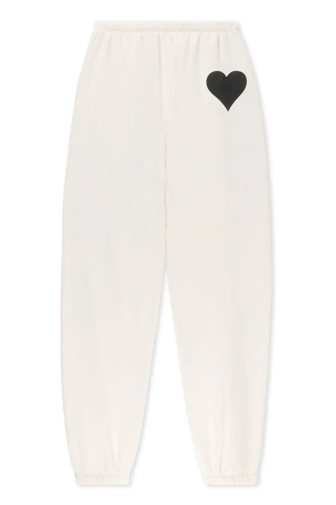 SPRWMN - Vintage White Heart Sweatpants