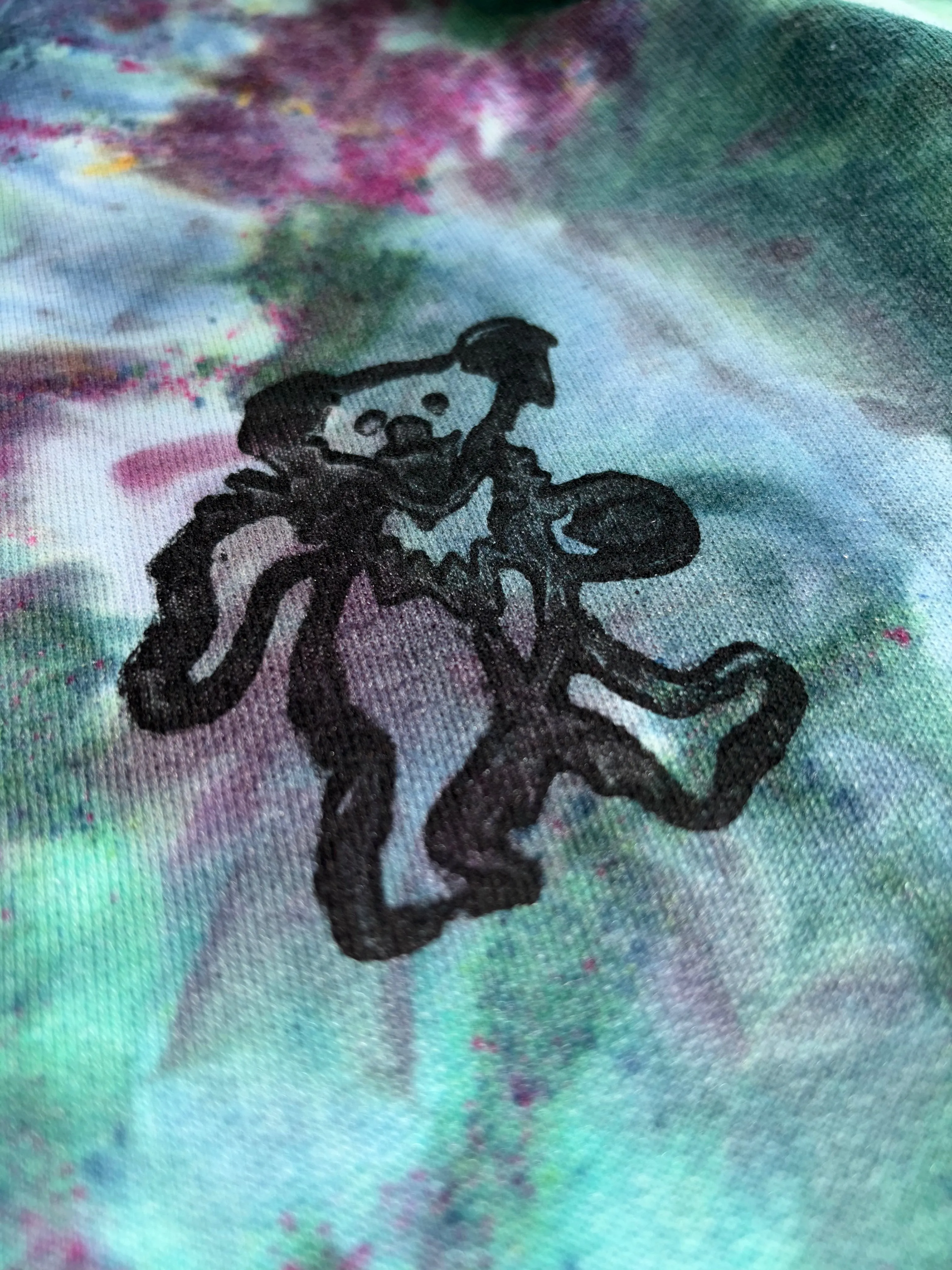 Tie-Dyed Sweatpants - "Ocean" colorway